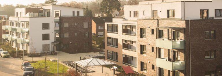Neubau einer Klimaschutzsiedlung NRW mit ca. 100 Wohneinheiten und Büroflächen in Kleve abgeschlossen