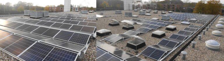 Photovoltaik-Anlage auf der Justizvollzugsanstalt in Geldern