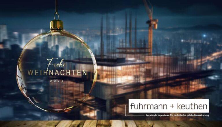 Wir wünschen Ihnen erholsame Festtage, Gesundheit und einen guten Start ins neue Jahr 2024!