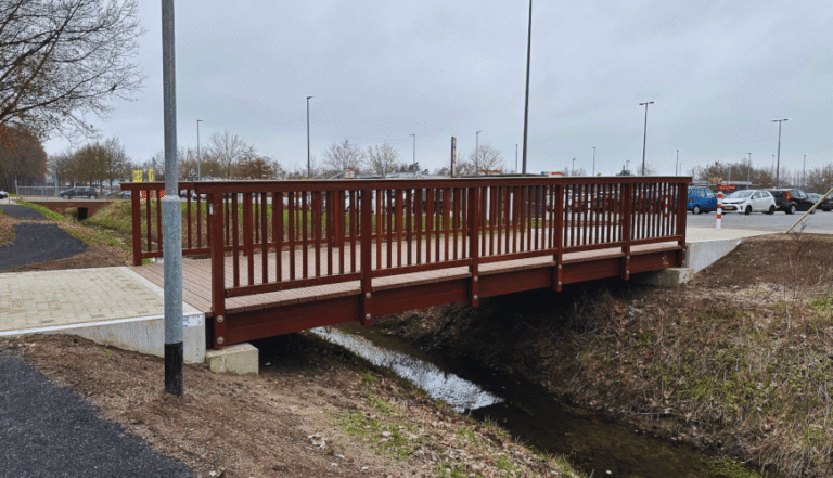 Brücke “Steinwässerung” Weidepark, Kranenburg