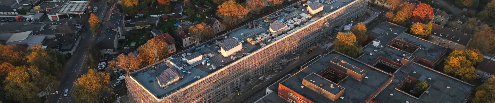 Schulzentrum Bochum-Gerthe – Fortschritte auf der Baustelle